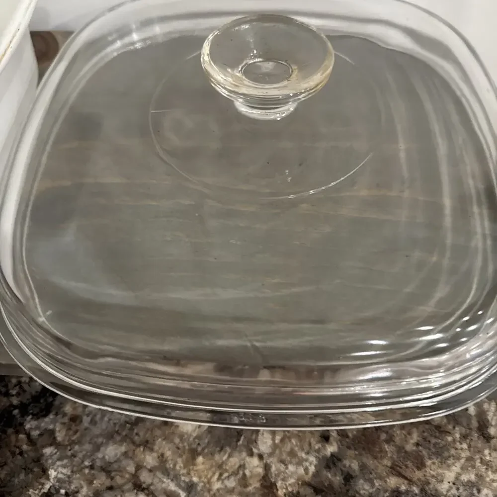 VTG Corning Ware Casserole Dish 4 Quart A-84-B Spice of Life L’Echalote La Sauge